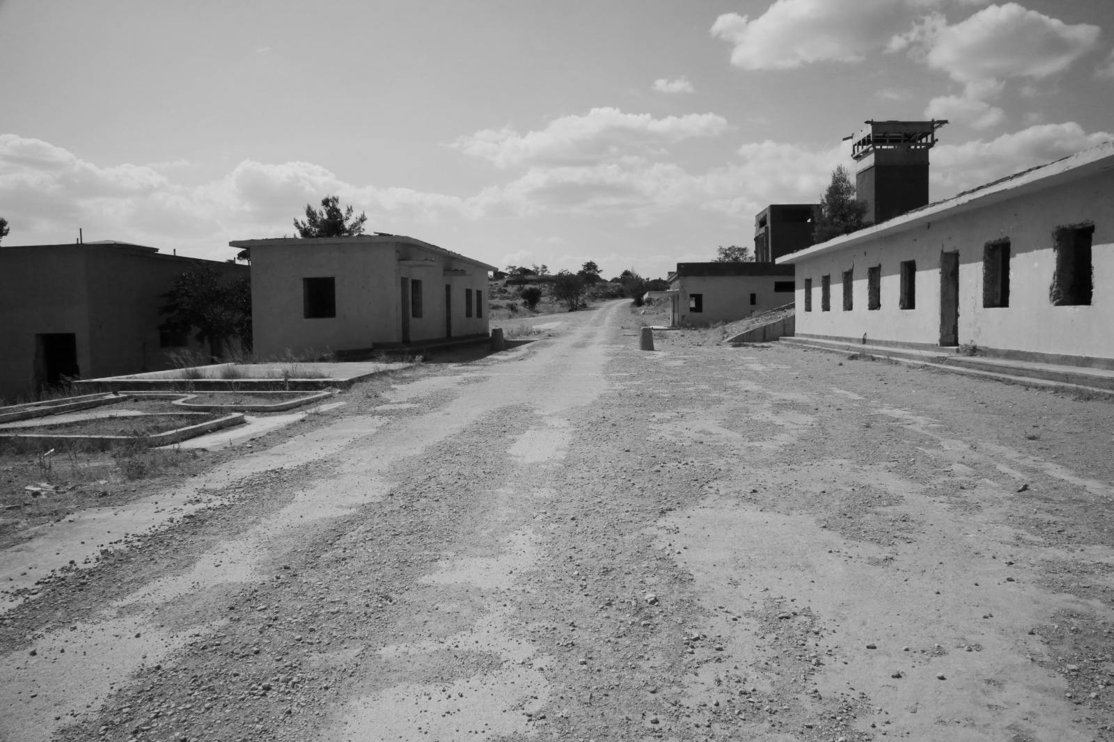 Abandoned NATO base,  Aspropyrgos, Greece